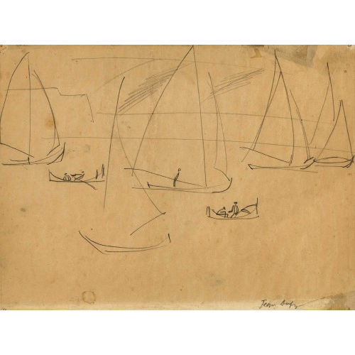 JEAN DUFY : 'Voiliers' (DOBIASCHOFSKY AUKTIONEN AG)