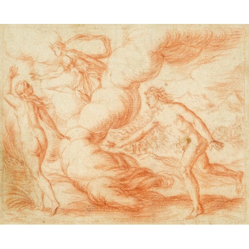 WILLEM VAN MIERIS : Diana sch�tzt eine verfolgte Nymphe (DOBIASCHOFSKY AUKTIONEN AG)