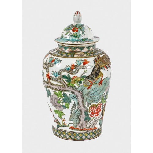 DECKELVASE : Wohl China, 20. Jh (DOBIASCHOFSKY AUKTIONEN AG)