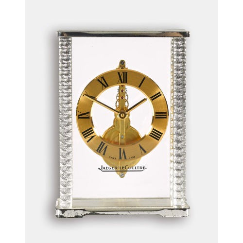 TISCHUHR : Schweiz, 20. Jh. (Jaeger-LeCoultre) (DOBIASCHOFSKY AUKTIONEN AG)