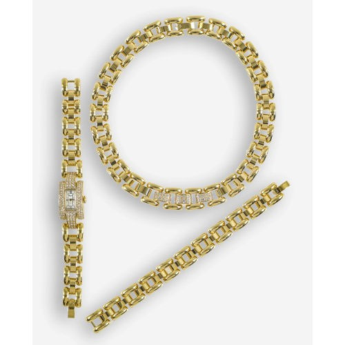 DAMENSCHMUCKUHR-SET : Chopard, La Strada, 2000 (DOBIASCHOFSKY AUKTIONEN AG)