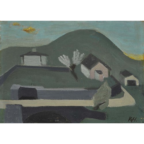 CHARLES HINDENLANG : 'Landschaft im Tessin' (DOBIASCHOFSKY AUKTIONEN AG)