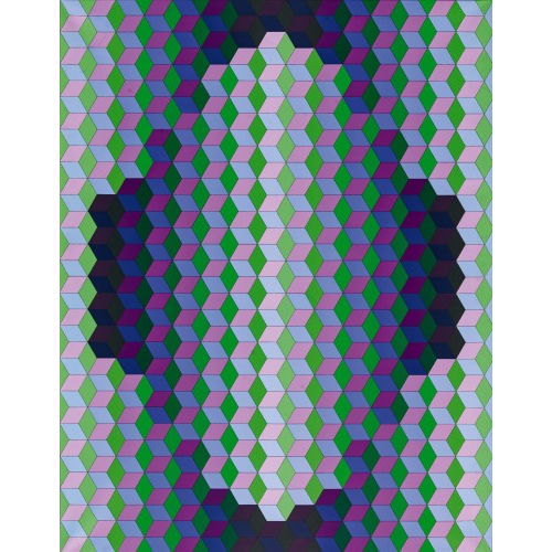 VICTOR VASARELY : 'Kedd' (DOBIASCHOFSKY AUKTIONEN AG)