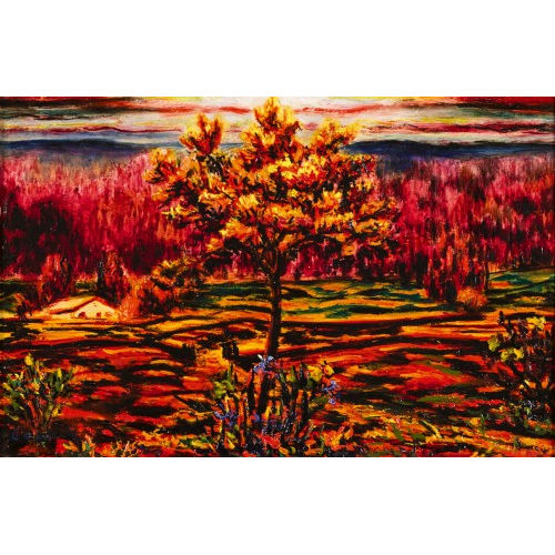 ANDR� JEAN EVARD : Baum in der Landschaft (DOBIASCHOFSKY AUKTIONEN AG)