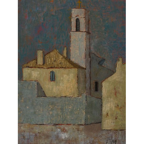 FRANK (EIGTL. RAYMOND MILO : 'L'�glise de Mausanne' (DOBIASCHOFSKY AUKTIONEN AG)