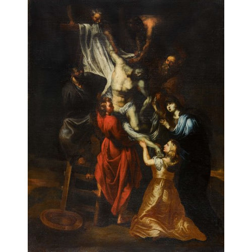 PETER PAUL RUBENS : Kreuzabnahme (DOBIASCHOFSKY AUKTIONEN AG)