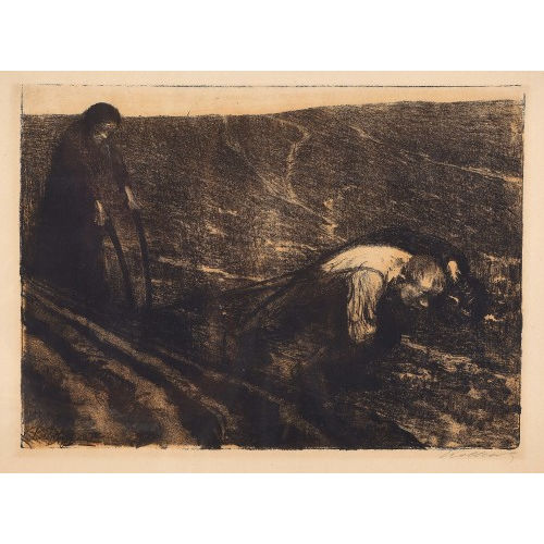 K�THE KOLLWITZ : 'Pflugzieher und Weib' (DOBIASCHOFSKY AUKTIONEN AG)