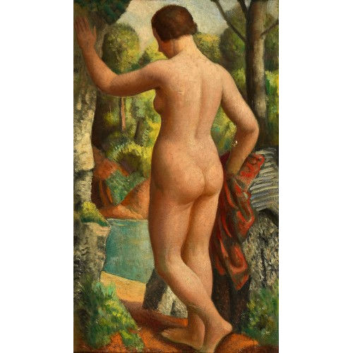 PAUL TH�OPHILE ROBERT : La baigneuse (DOBIASCHOFSKY AUKTIONEN AG)
