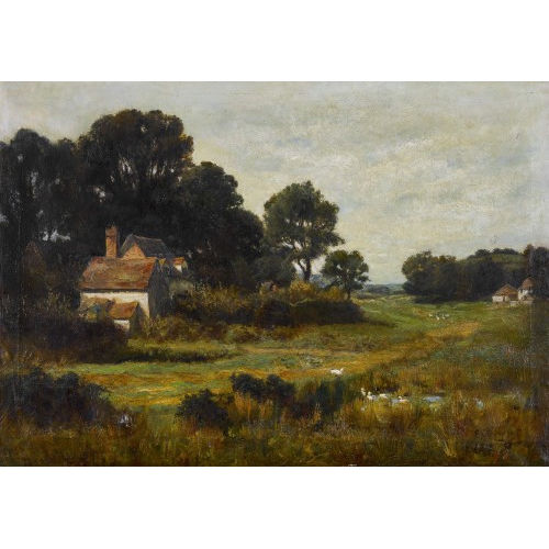 RICHARD GAY SOMERSET : Sommerliche Landschaft (DOBIASCHOFSKY AUKTIONEN AG)