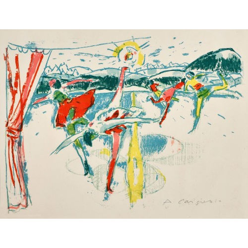 ALOIS CARIGIET : Auf dem Eis (DOBIASCHOFSKY AUKTIONEN AG)