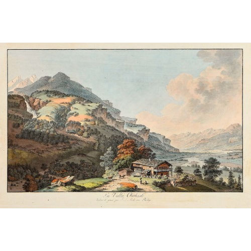 JOHANN LUDWIG ABERLI : 'La Vall�e Oberhasli' (DOBIASCHOFSKY AUKTIONEN AG)