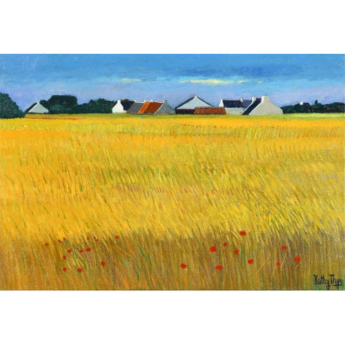 KATHY (EIGTL. THYS-BILL THYS : 'Bretonischer Sommer' (DOBIASCHOFSKY AUKTIONEN AG)