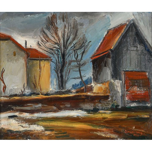 GEORGES DESSOUSLAVY : Maisons (DOBIASCHOFSKY AUKTIONEN AG)