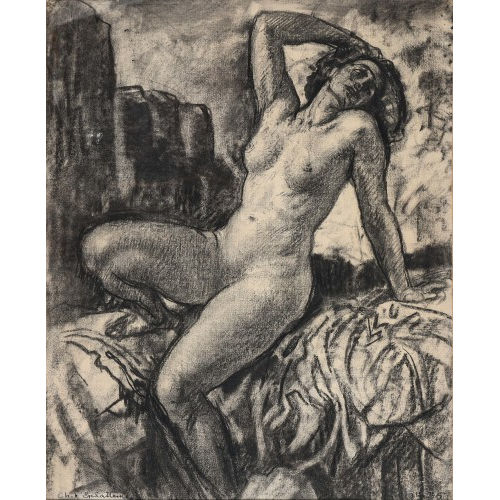 CHARLES L'EPLATTENIER : 'Le tourment' (DOBIASCHOFSKY AUKTIONEN AG)