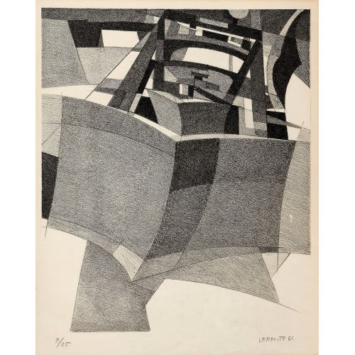 JEAN-PIERRE (EIGTL. SCHMID LERMITE : 'Le chasse-neige' (DOBIASCHOFSKY AUKTIONEN AG)