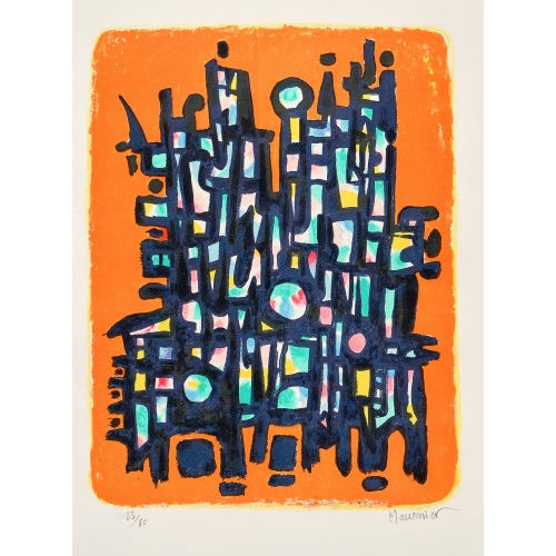 ALFRED MANESSIER : Composition (DOBIASCHOFSKY AUKTIONEN AG)
