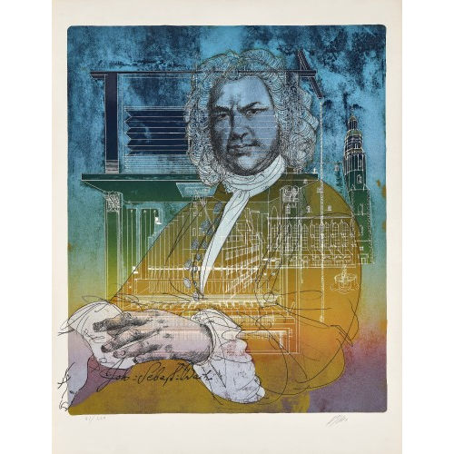 HANS ERNI : 'Johann Sebastian Bach' (DOBIASCHOFSKY AUKTIONEN AG)