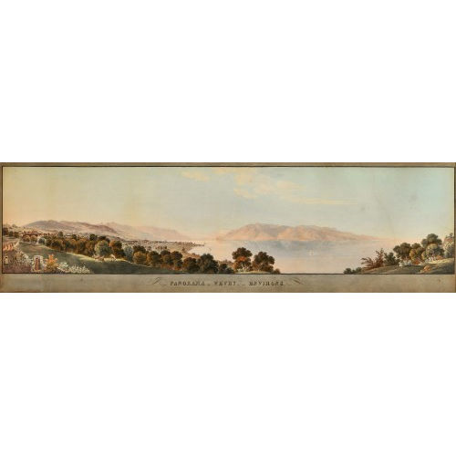 CHRISTIAN GOTTLIEB (GEN. TH�OPHILE) STEINLEN : 'Panorama de Vevey et ses environs' (DOBIASCHOFSKY AUKTIONEN AG)