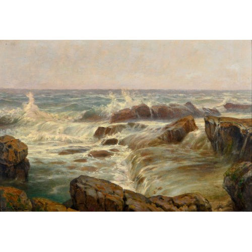 ARTHUR (EIGTL. JEAN BAPTISTE ARTHUR) CALAME : 'Mauvaise c�te' (DOBIASCHOFSKY AUKTIONEN AG)
