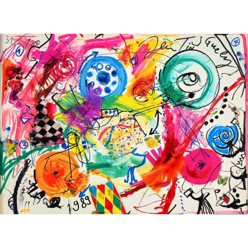 JEAN TINGUELY : R�derwerk (DOBIASCHOFSKY AUKTIONEN AG)