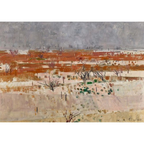 HERMANN ALFRED SIGG : 'Ried im Winter' (DOBIASCHOFSKY AUKTIONEN AG)