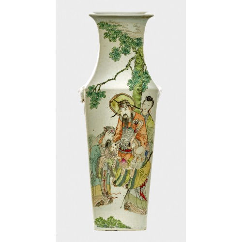 VASE : China, 1. H�lfte 20. Jh (DOBIASCHOFSKY AUKTIONEN AG)