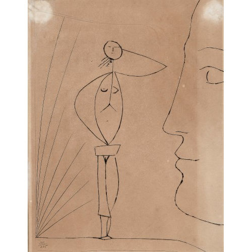 PABLO PICASSO : 'Six Contes Fantasques' (Femme et sculpture) (DOBIASCHOFSKY AUKTIONEN AG)