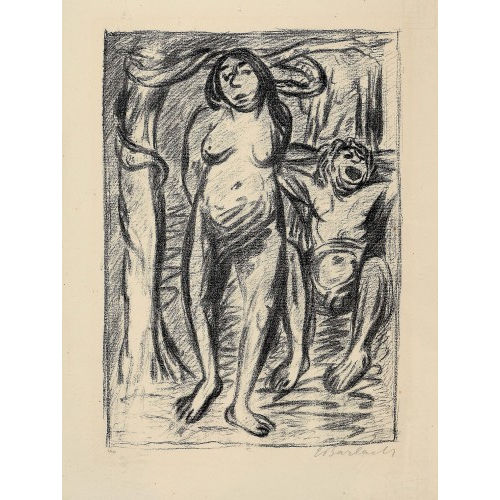 ERNST BARLACH : 'Adam und Eva' (DOBIASCHOFSKY AUKTIONEN AG)