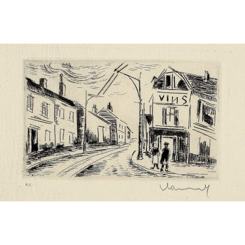 MAURICE DE VLAMINCK : 'L'�picerie' (DOBIASCHOFSKY AUKTIONEN AG)