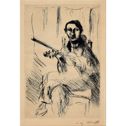 LOVIS CORINTH : 'Bildnis Andreas Weissgaerber' (DOBIASCHOFSKY AUKTIONEN AG)