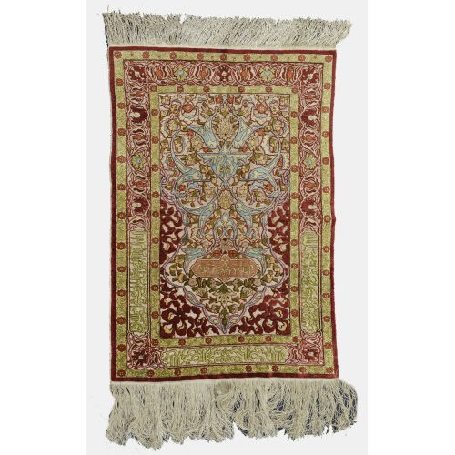 TEPPICH : Hereke, Seide (DOBIASCHOFSKY AUKTIONEN AG)