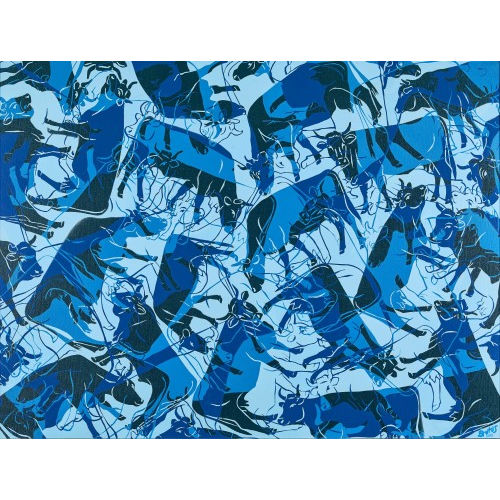 BRUTUS LUGINB�HL : 'Blauvieh' (DOBIASCHOFSKY AUKTIONEN AG)