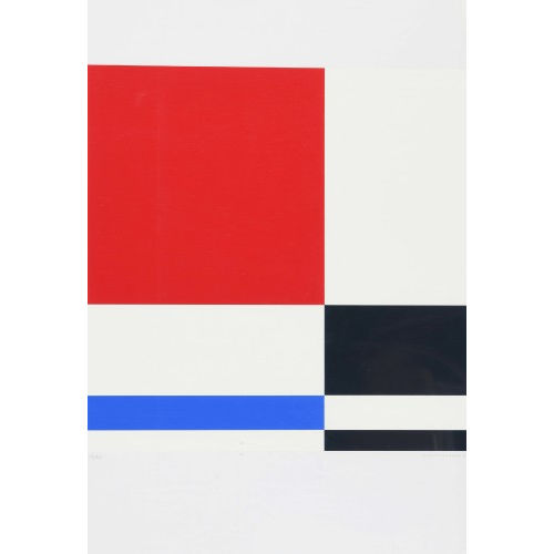 JO NIEMEYER : Geometrische Komposition (DOBIASCHOFSKY AUKTIONEN AG)