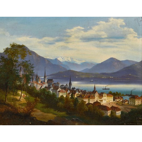 FRIEDRICH WILHELM JANKOWSKI : 'Zug' (DOBIASCHOFSKY AUKTIONEN AG)