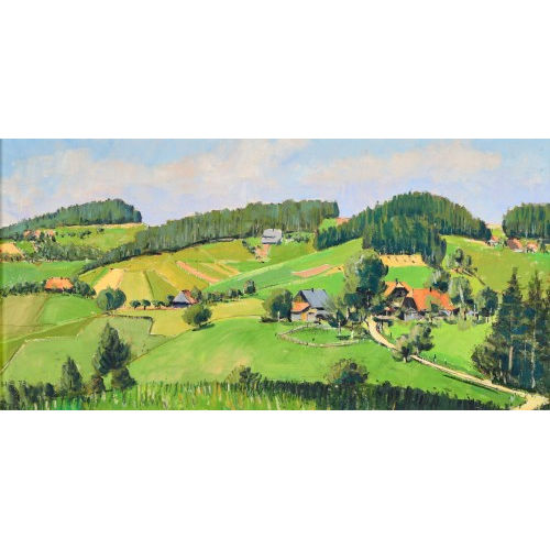 HANS SCHEITLIN : Berner Landschaft (DOBIASCHOFSKY AUKTIONEN AG)