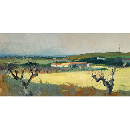 REN�E YOLANDA HAUSER : 'Plaine d'Arles' (DOBIASCHOFSKY AUKTIONEN AG)