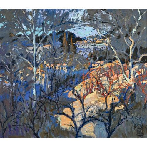 FRED BAUMANN : H�gelige Landschaft (DOBIASCHOFSKY AUKTIONEN AG)