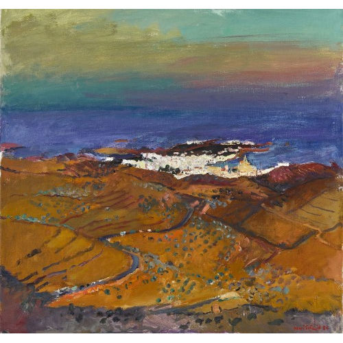 HENRI SCHMID : 'Abend �ber Cadaqu�s' (DOBIASCHOFSKY AUKTIONEN AG)