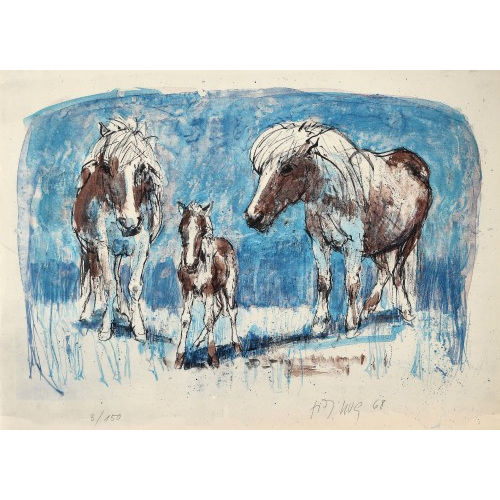 FRITZ HUG : Ponys (DOBIASCHOFSKY AUKTIONEN AG)