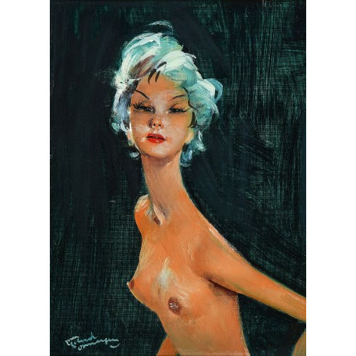 JEAN-GABRIEL DOMERGUE : 'Doroth�e' (DOBIASCHOFSKY AUKTIONEN AG)
