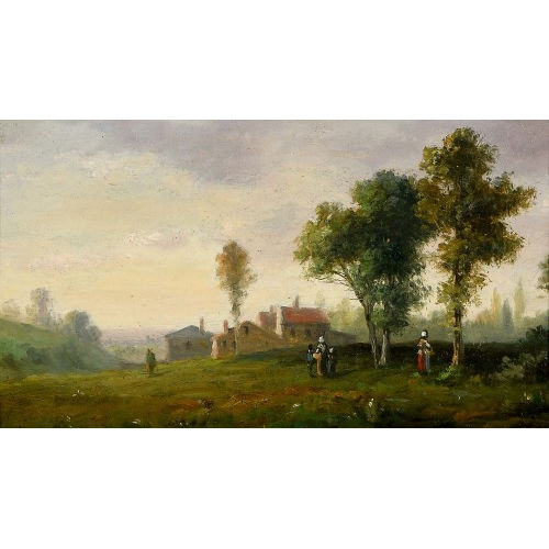 19. JH. FRANKREICH : Paysage (DOBIASCHOFSKY AUKTIONEN AG)