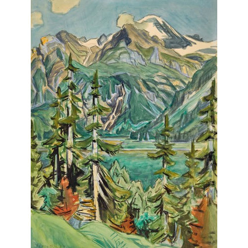 FRED STAUFFER : 'Oeschinensee' (DOBIASCHOFSKY AUKTIONEN AG)