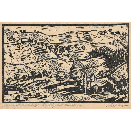 JAKOB ERNST NEF : 'Appenzellerlandschaft' (DOBIASCHOFSKY AUKTIONEN AG)
