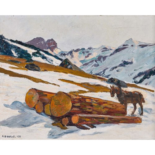 HANS BEAT WIELAND : 'Bei S�renberg' (DOBIASCHOFSKY AUKTIONEN AG)