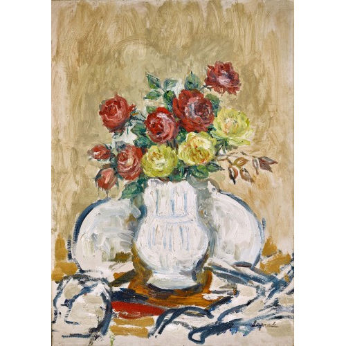 PIERRE (AUCH COFFINHAL-LAPRADE LAPRADE : Nature morte aux roses (DOBIASCHOFSKY AUKTIONEN AG)