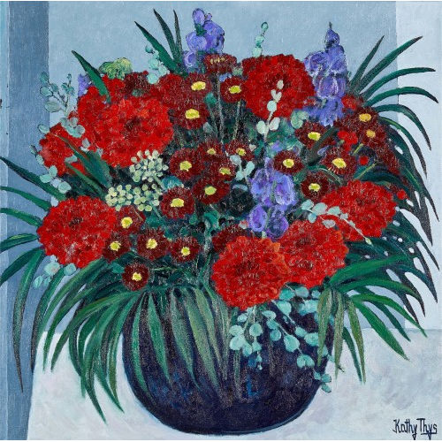 KATHY (EIGTL. THYS-BILL THYS : 'Le bouquet rouge' (DOBIASCHOFSKY AUKTIONEN AG)