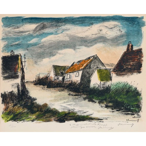 MAURICE DE VLAMINCK : 'Montigny-sur-Avre' (DOBIASCHOFSKY AUKTIONEN AG)