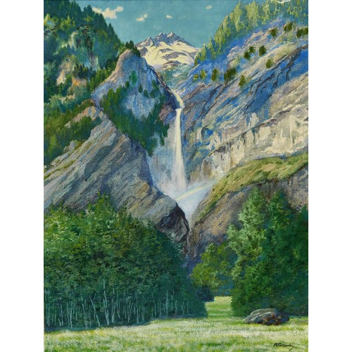 REMO PATOCCHI : 'Canto di Primavera (val di Peccia)' (DOBIASCHOFSKY AUKTIONEN AG)