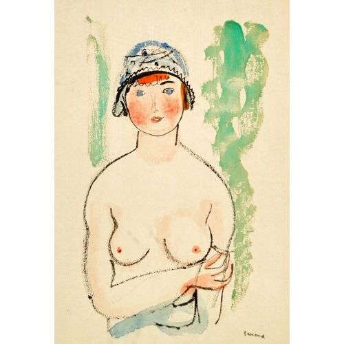 MAURICE BARRAUD : Jeune femme (DOBIASCHOFSKY AUKTIONEN AG)