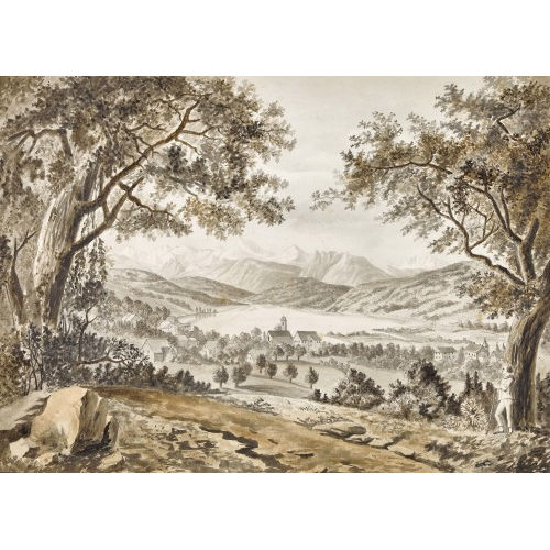20. JH. SCHWEIZ : Blick auf den �gerisee (DOBIASCHOFSKY AUKTIONEN AG)